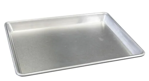 Vista 4 de Thunder Group Excellanté - Sartén de aluminio de tamaño completo de 18 x 26 pulgadas, calibre 16