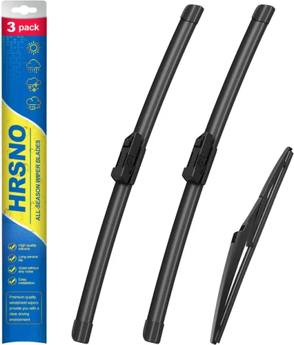 Vista 10 de Limpiaparabrisas de 15"+15" con juegos de escobillas limpiaparabrisas traseras de 13", repuesto automotriz para Jeep Wrangler 2007-2017, escobillas