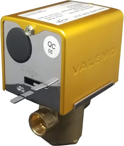 Vista 9 de V3417-A1S Válvula de zona motorizada, 3 vías, 1" sudor, normalmente cerrada, 24 VAC, con interruptor final