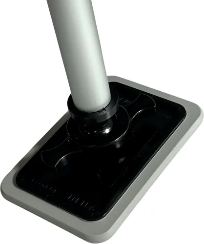 Vista 5 de Sistema de soporte de cubierta de lancha, poste de soporte (28"-47") + base de poste (XP47A-2Tip-PBR), fácil instalación, resistente a los rayos UV