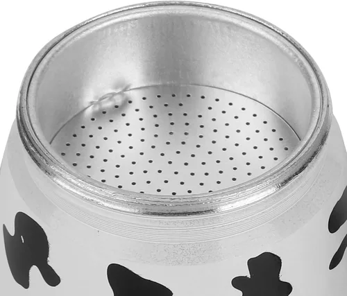Vista 9 de Moka - Cafetera de aluminio para estufa, cafetera italiana, cafetera de café, cafetera de café, cafetera de café expreso para camping, manual