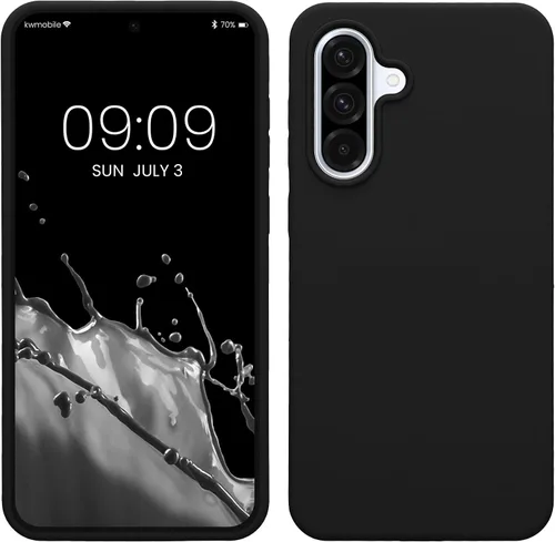 Vista 35 de kwmobile Funda Compatible con Samsung Galaxy A14 5G - Funda de teléfono de TPU y silicona con acabado suave - Verde Lima
