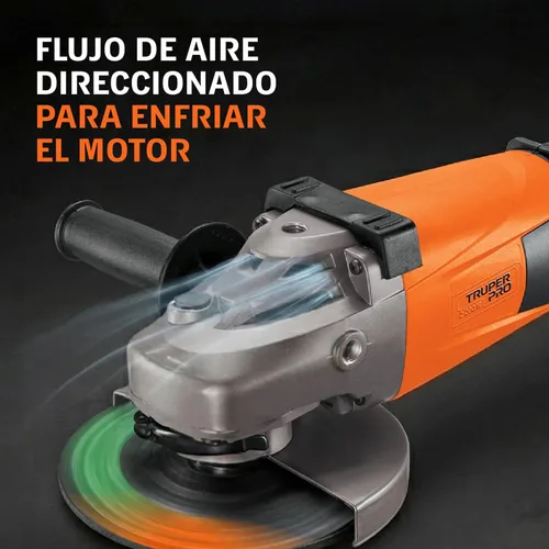 Vista 3 de Amoladora angular 7', profesional, 2100 W