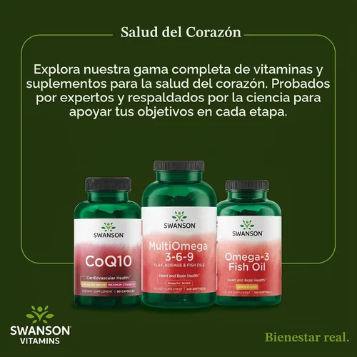 Vista 6 de Swanson MultiOmega 3-6-9 Lino sin OMG