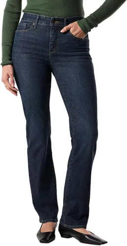 Vista 7 de Levi Strauss Signature Gold Jeans rectos totalmente moldeadores para mujer (Nuevo) Espaciado
