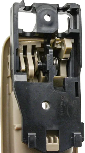 Vista 5 de 2 manijas de puerta interiores con bisel para Toyota Tundra 2000-2006 lado del pasajero delantero 81257, 69206-0C010-E1, 692060C010E1