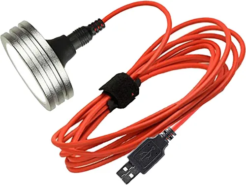 Vista 2 de Voltaic Systems - Luz LED USB de emergencia (paquete de 3) - Impermeable, niveles de brillo regulables y control táctil, para campamento, patio