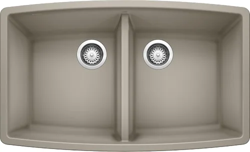 Vista 10 de Fregadero Blanco Performa Silgranit II Cascada., 440069
