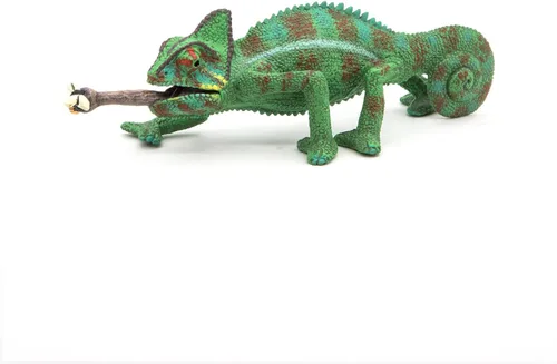Vista 6 de Papo - Figura de camaleón realista - A partir de 3 años - Colección Wild Life - Juego educativo de reptiles exóticos - Juguete de idea de regalo