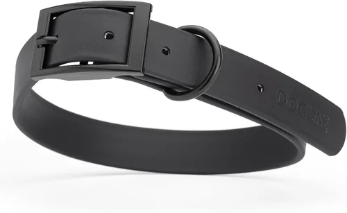 Vista 38 de Dogline Biothane - Collar impermeable para perro con hebilla de liberación rápida, resistente cincha de nailon recubierta con resistente y a prueba