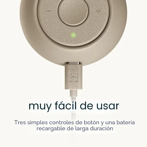 Vista 4 de Hatch Go Máquina de sonido portátil para bebés y niños Chupete para dormir 10 sonidos relajantes Ruido blanco Shush Viaje Regalo