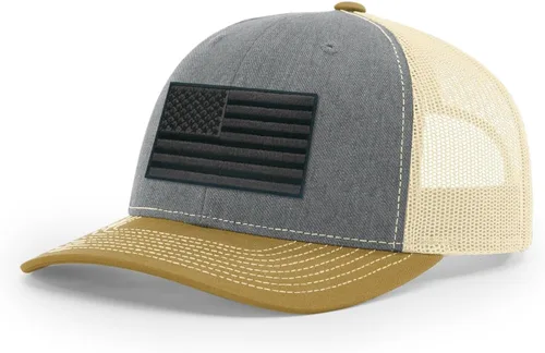 Vista 284 de Joe's USA Richardson 112 - Gorras de camionero con parche gráfico personalizado - Gorras estructuradas de cinco y seis paneles Richardson Premium