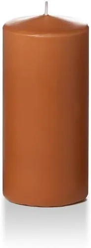 Vista 33 de yummi Caja de 12 velas redondas blancas de 3" x 4