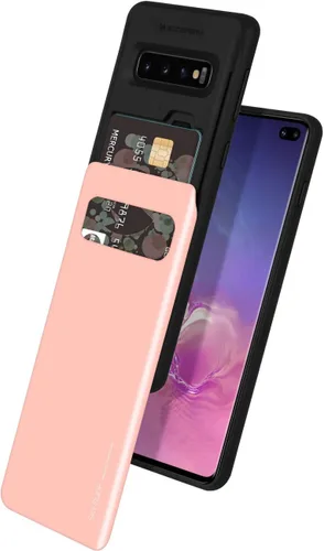 Vista 8 de GOOSPERY Funda para Galaxy S10 Plus [tarjetero deslizante] protector de doble capa [TPU + PC] con ranura para tarjeta cartera para Samsung Galaxy