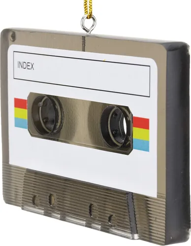 Vista 5 de Tree Buddees Cinta de casete retro adornos únicos de Navidad - Personalizable