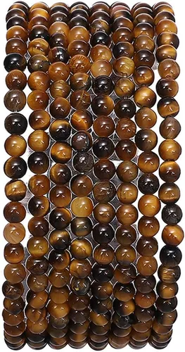 Vista 61 de BEADIA Cuentas redondas de jade africano natural de piedra suelta semipreciosas para hacer joyas 4MM 38cm/hebra