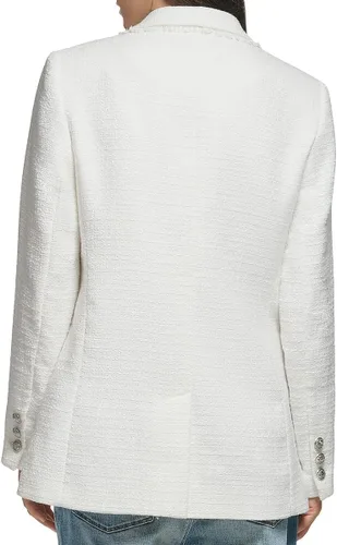Vista 2 de Karl Lagerfeld Paris Women's Elevated Tweed Blazer Jacket