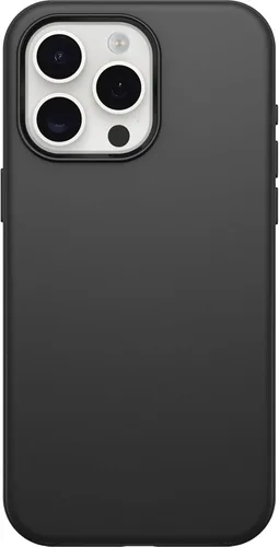 Vista 17 de OtterBox Funda transparente para iPhone 15 Pro MAX (solamente) de la serie Symmetry (transparente), se ajusta a MagSafe, ultra suave, bordes