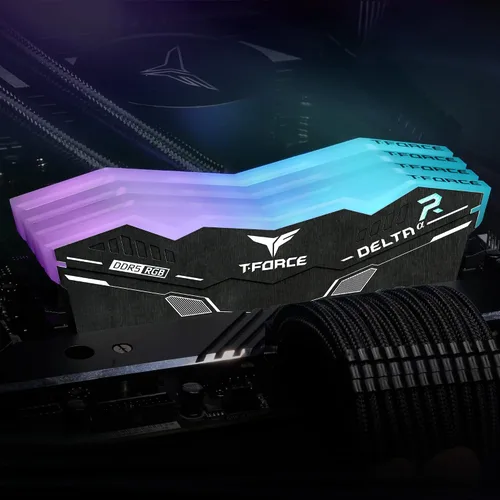 Vista 9 de TEAMGROUP T-Force Delta Alpha RGB DDR5 Ram 32 GB Kit (2 x 16 GB) 5600 MHz (PC5-44800) CL40 Intel XMP 3.0 y AMD Expo Módulo de memoria de escritorio