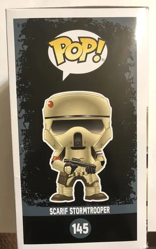 Vista 2 de Figura Pop de Scarif Stormtrooper de La guerra de las galaxias: Rogue One