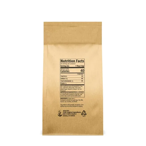 Vista 2 de Ingredientes Originales Puros Fécula de Patata (24 oz) Espesante Para Salsas, Sopa y Salsa