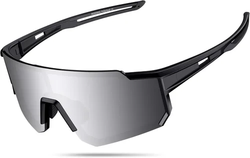 Vista 8 de Polarized Sports Sunglasses for Men Women Youth Baseball Running Cycling Driving Fishing Tennis Golf Motor TAC UV400 TR90