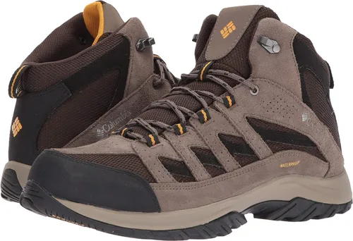 Vista 7 de Columbia Crestwood Mid - Zapatos de senderismo anchos impermeables para hombre