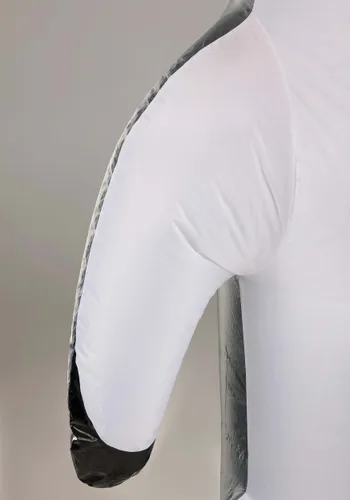 Vista 6 de Disfraz inflable de tiburón para adulto Multicolor