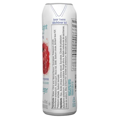 Vista 7 de Crystal Light Mezcla de bebida líquida, Blueberry Razz, 1.6 fl oz/1.6 oz. (16 unidades) {Importado de Canadá}