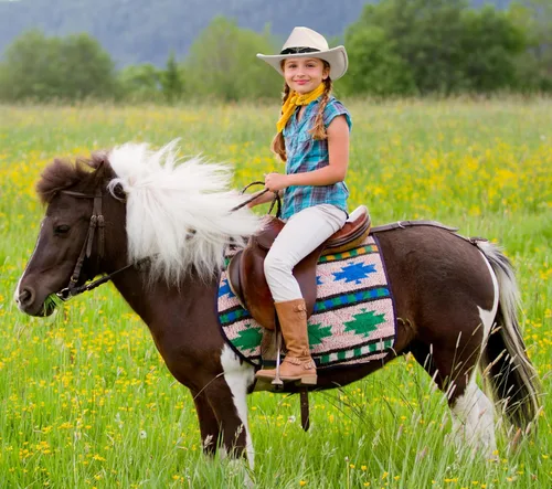 Vista 6 de Jastore Sombrero de vaquero occidental para niños y niñas, clásico vaquero con cinturón de hebilla