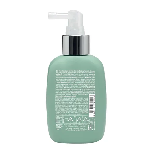 Vista 2 de Alfaparf Milano Semi Di Lino Scalp Renew - Tónico energizante para adelgazar el cabello, fortalece, re-densifica y estimula la fibra capilar