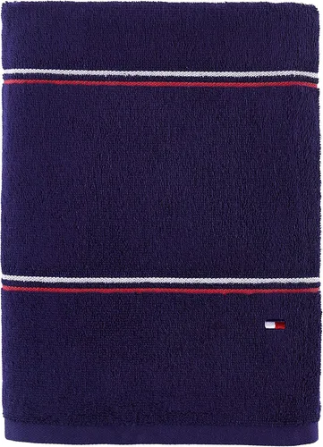 Vista 28 de Tommy Hilfiger Modern American - Toalla de baño de color sólido, 30 x 54 pulgadas, 100% algodón, 574 GSM (Sunshine)