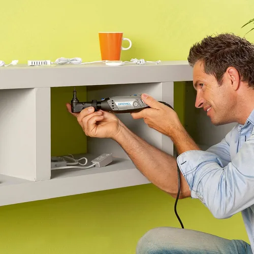 Vista 14 de Herramienta rotativa Dremel Mfg 575 con accesorio para ángulo recto