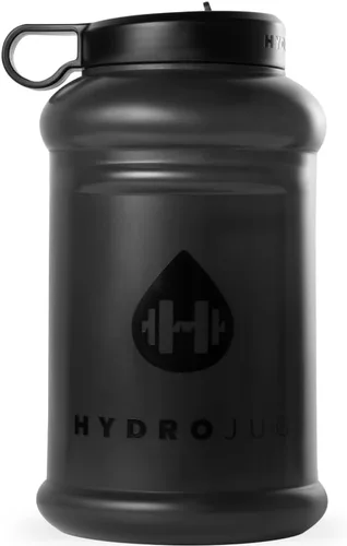 Vista 8 de HydroJug Botella de agua de medio galón de 73 onzas, jarra recargable y reutilizable con asa de transporte, garantía a prueba de fugas, ideal