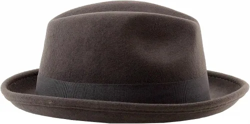 Vista 3 de Stacy Adams Sombrero de Fedora de fieltro de lana para hombre