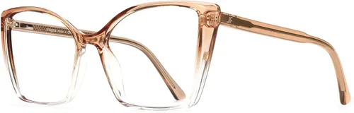 Vista 28 de Gafas de Bloqueo de Luz Azul para Mujeres, de Gran Tamaño con Estilo Ojo de Gato para Computadora y Videojuegos Antirreflejos y Anti-UV RF6204 Verde