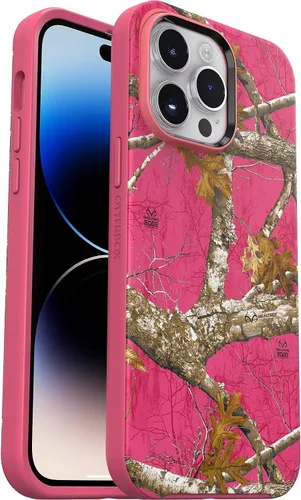 Vista 11 de OtterBox Serie Symmetry Clear Series+ Funda con MagSafe para iPhone 14 Pro Max (Solo) - No se ofrece al por menor - Instinto Animal