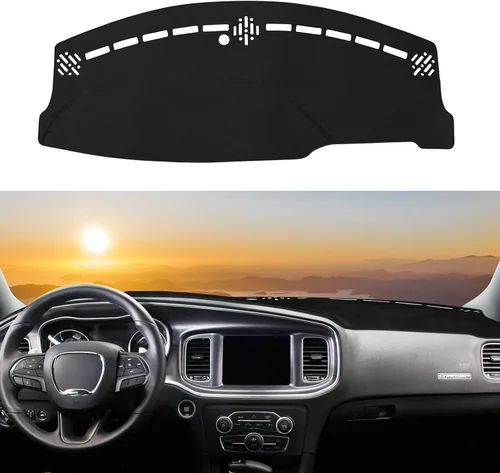 Vista 17 de Tapete de cubierta de salpicadero personalizado para Mazda3 Hatchback, Sedan 2019-2024 2025 2026 (sin HUD), protector antideslizante
