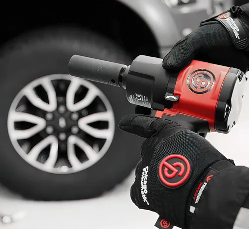 Vista 8 de Chicago Pneumatic CP7748 Llave de impacto de aire de 1/2 pulgada, roja, metálica