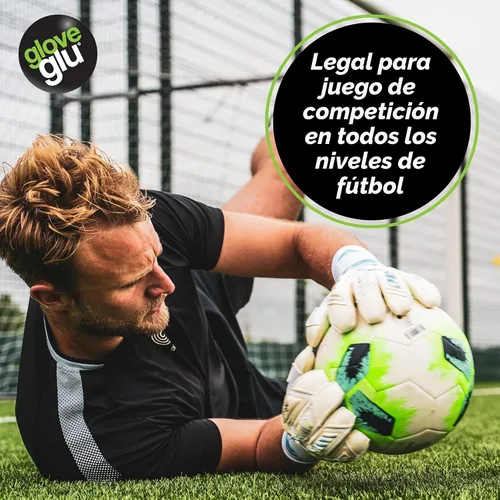 Vista 4 de Gloveglu MEGAgrip - Spray de agarre para guantes de portero Guante de portero avanzado Reviver Captura mejorada y mejor manejo del balón