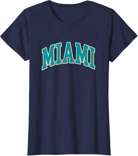 Vista 34 de Miami - Hometown Pride - Diseño retro - Camiseta clásica