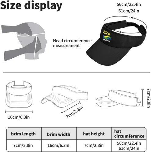 Vista 4 de devor Hat Kitch Pickleball Baseball Cap, Funny Cap for Men