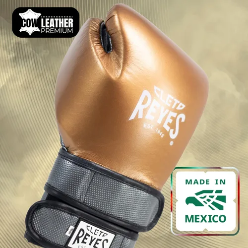 Vista 2 de CLETO REYES Hero - Guantes de boxeo con doble correa de velcro para entrenamiento, combate y sacos de boxeo pesados