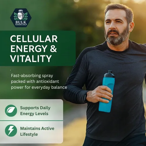 Vista 5 de Suplemento en aerosol de glutatión 100% puro para mujeres y hombres, 2 mg por aerosol para antioxidante, envejecimiento saludable y energía celular