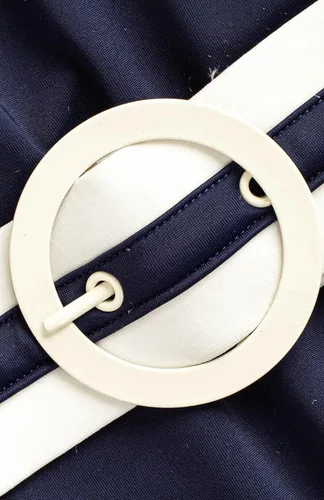 Vista 5 de Solid & Striped Traje de baño de una pieza para mujer The Nina Belt, Crema, M