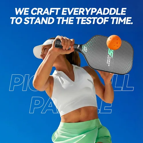 Vista 8 de Pickleball Paddles Set of 2 - USAPA Approved Fiberglass Pickleball Paddles Set with 2 with SRT Pro Polymer Honeycomb Core, 4 High-Performance