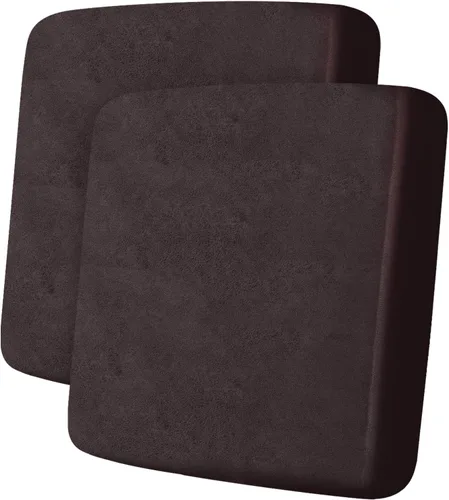 Vista 10 de ANARACHON Fundas de cojín de sofá con aspecto de cuero, juego de fundas de asiento de sofá, protector de muebles para sillón seccional, sofá biplaza