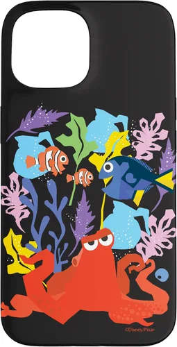 Vista 6 de Funda para iPhone 16 Disney PIXAR Finding Dory Nemo, Marlin y Hank