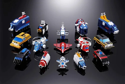 Vista 11 de TAMASHII NATIONS - Flota blindada Dairugger XV - GX-88 VOLTRON2 (Reedición) Figura coleccionable del alma de Chogokin