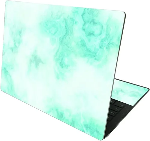 Vista 8 de MightySkins Skin compatible con Microsoft Surface Laptop 4 de 13.5 pulgadas - Mármol ámbar Funda protectora de vinilo duradera y única Fácil